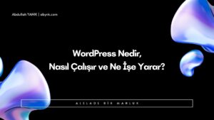 WordPress Nedir, Nasıl Çalışır ve Ne İşe Yarar